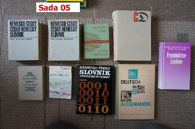 11 knih němčina (Deutsch im Aussenhandel, slovníky, ...)