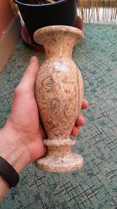 Kamenná váza - vápenec,  mramor