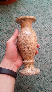 Kamenná váza - vápenec,  mramor