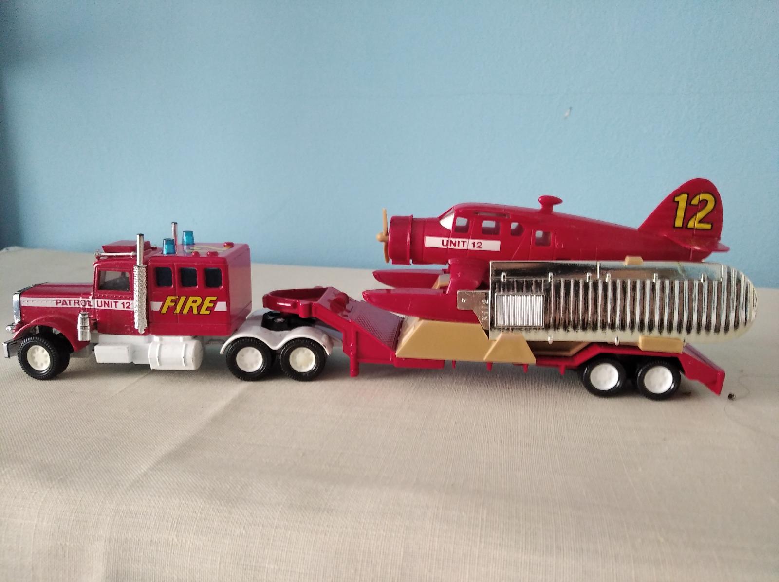 Matchbox Vintage 1990 K-134 Peterbilt Fire Spotter Plane