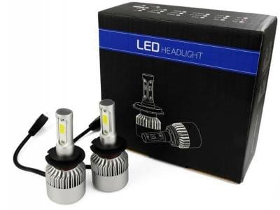 LED žárovky COB 36W  H1, H4, H7