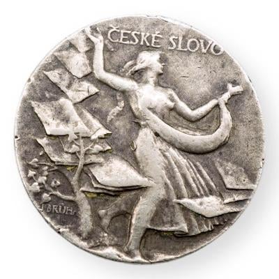 medaile Kremnica - České Slovo - hold neznámému vojínu 1931