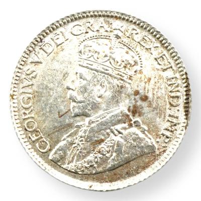 10 cent 1920 ražební lesk - Kanada