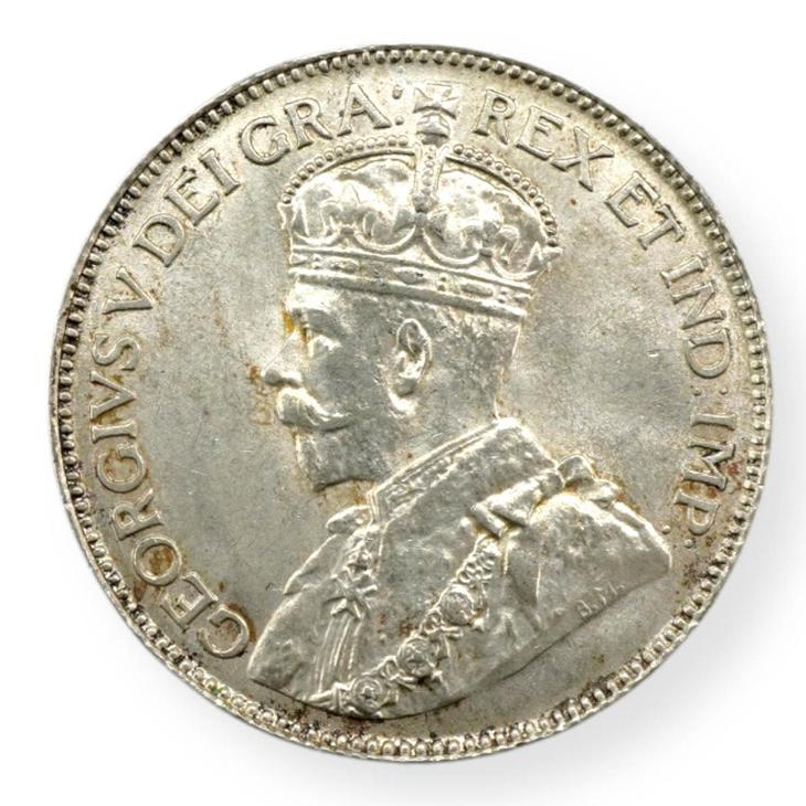 25 cent 1920 Kanada RL - Numismatika