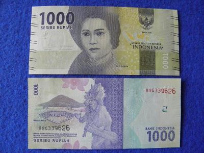 1.000 Rupiah 2016 Indonesia - P154 - UNC -  /A75/