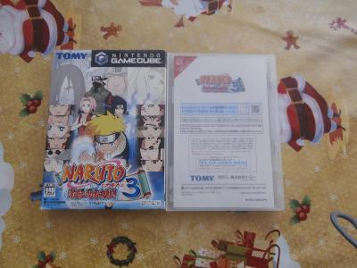 NARUTO 3 GAME CUBE JAPAN