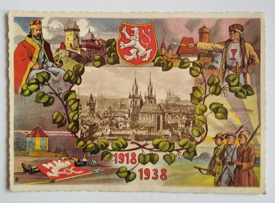 20 LET REPUBLIKY ČESKOSLOVENSÉ 1918-1938 - O. Ušák VF /4209