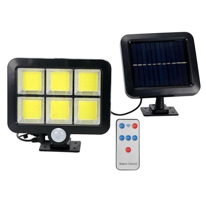 Nástěnná solární lampa a snímačem pohybu a soumraku,120 LED !NOVINKA! - Elektro