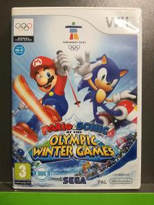 Mario and Sonic: At the Olympic Winter Games (Wii) - komplet, jak nová