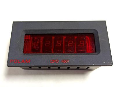 Elektrosoučástky 126 - digitální panelové měřidlo CPO 4507 POLAM - NOS