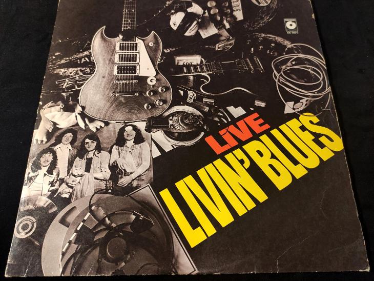 Live  Livin' Blues (VG++) - Hudba