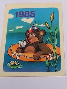 H - Kartičkové kalendáříky - 1985 - animované, pohádka - KUP TEĎ