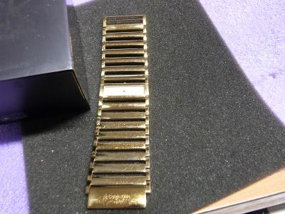 krásné noblesní atypické dámské zlacené hodinky CK v orig. krabičce