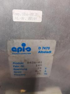 EPIS Microcomputer D-7470 Albstadt - Bedna + tři Desky