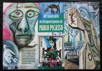 Guinea-Bissau 2013 Umění, Pablo Picasso Mi# Block 1186 Kat 12€ 0733