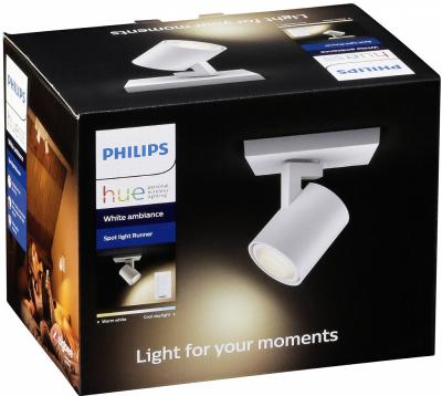 Philips Hue Runner - Chytré LED Stmívatelné bodové svítidlo
