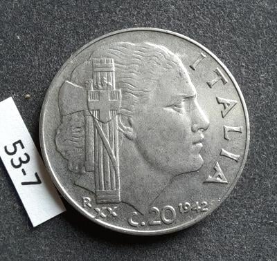 20 centesimů 1942 Italia 