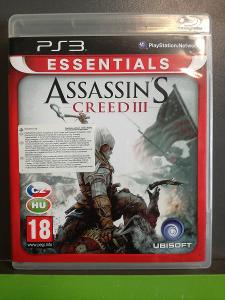 Assassins Creed III /Assassins Creed 3/ CZ (PS3) - kompletní, jak nová