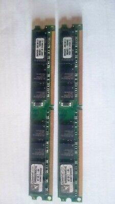 Testovaný set DDR2 Kingston 4GB (kit 2x 2GB) 800MHz CL6 - zár 6 měsíců