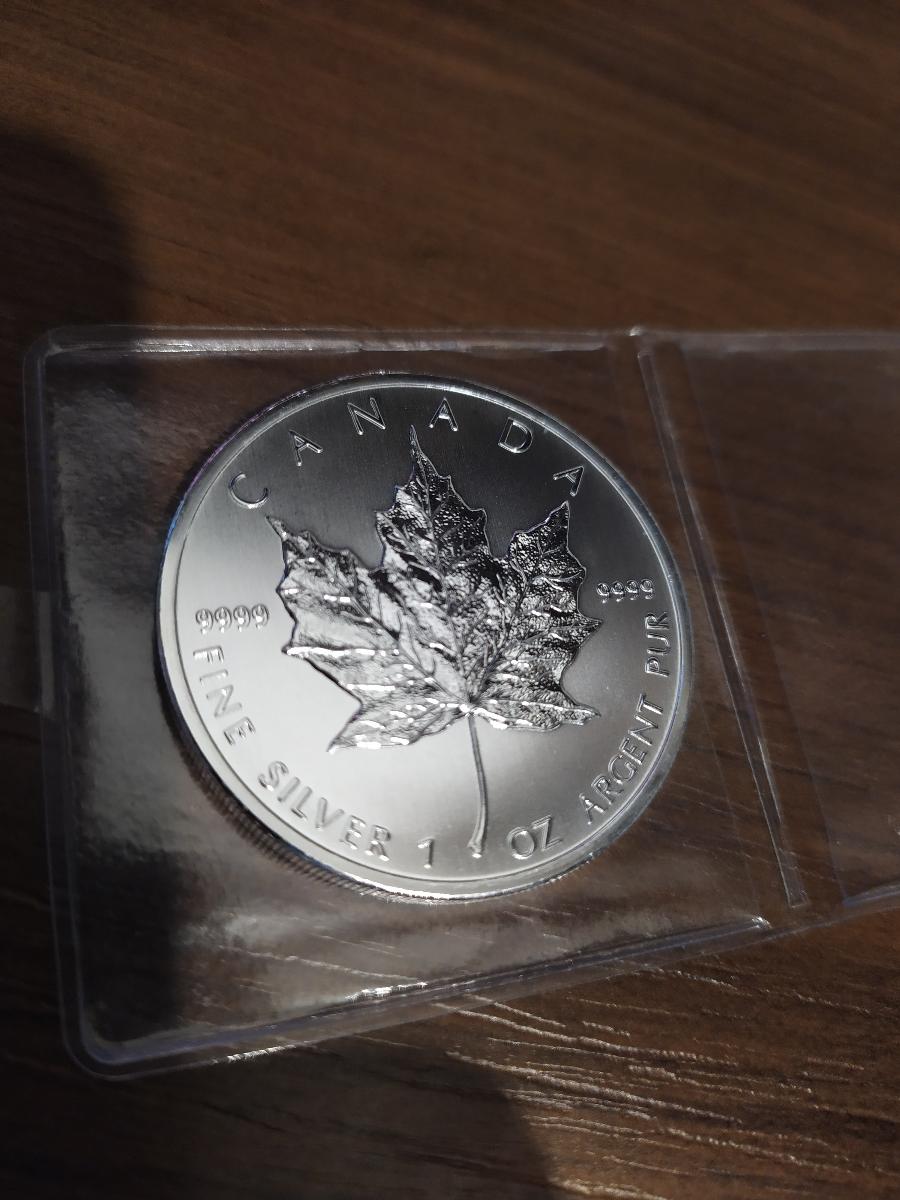 Investiční stříbrná mince Maple Leaf 2011 1oz - Numizmatika