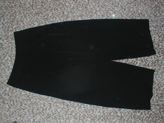 Čierne bavlnené nohavice SHEIN, veľkosť XL, 44 - Dámske oblečenie