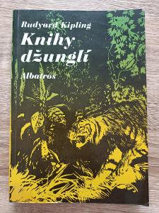 kniha - KNIHY DŽUNGLÍ - R. Kipling - rok 1965 