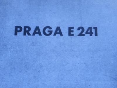 Letecká příručka /prospekt letadla /Praga E 241