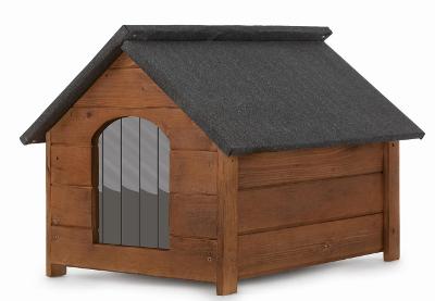bouda pro psa dřevěná malá impregnovana Pietro 