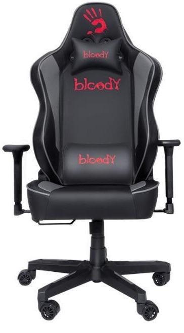 A4tech Bloody GC-330, herní křeslo, židle, černá + šedá barva