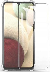 Zesílený zadní kryt Antishock + tvrzené sklo pro Samsung Galaxy A12