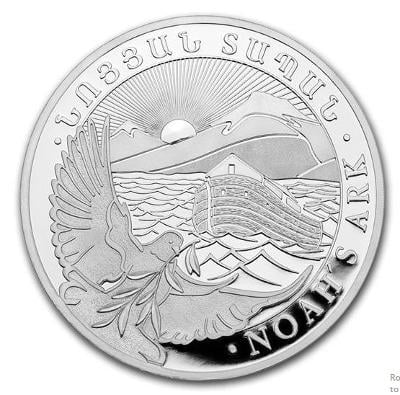 Stříbrná mince Archa Noemova 2021 1 Oz 