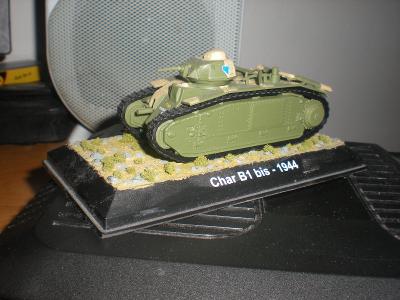 Tank Char B1 bis Francie. r.1944 (upravený terén)