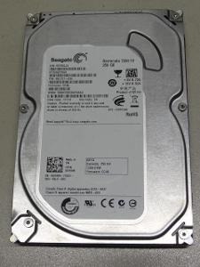 250GB HDD pevny hard disk SATA  Seagate Baracuda 7200 ot/min 8MB cache