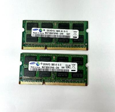 4GB DDR3 / 2x2 / 1333mhz / SO-DIMM