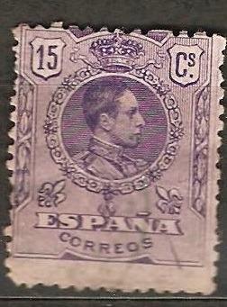Espana 1909 Mi 234 ine raz.
