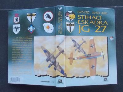 Kniha Třetí říše Německo letectví pilot Stíhací eskadra JG 27 boj válk