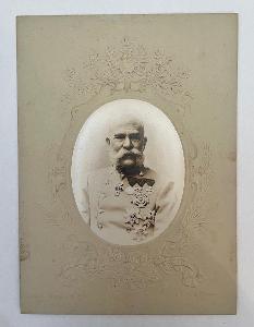 Fotografický portrét Franz Josef I.