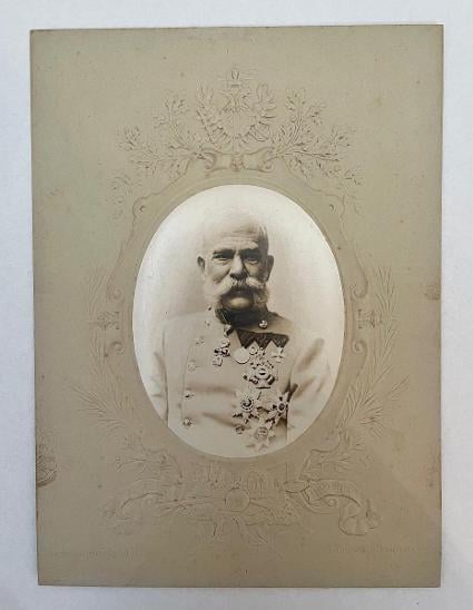 Fotografický portrét Franz Josef I. - Sběratelství