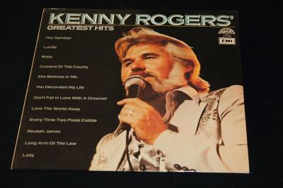 LP - Kenny Rogers - Greatest Hits  (d8)