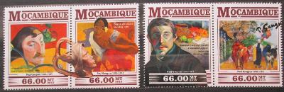 Mosambik 2015 Umění, Paul Gauguin Mi# 8209-12 Kat 15€ 1866