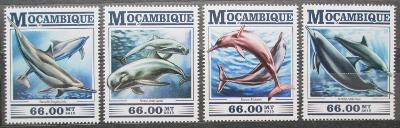 Mosambik 2015 Delfíni Mi# 8174-77 Kat 15€ 1866