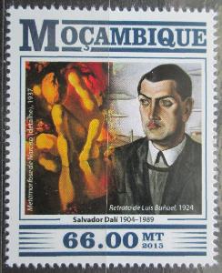 Mosambik 2015 Umění, Salvador Dalí Mi# 8232 1867