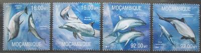 Mosambik 2013 Delfíni Mi# 6707-10 Kat 13€ 1867
