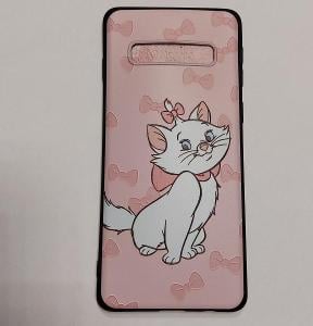 Růžové pouzdro Cat Marie pro Samsung Galaxy S10