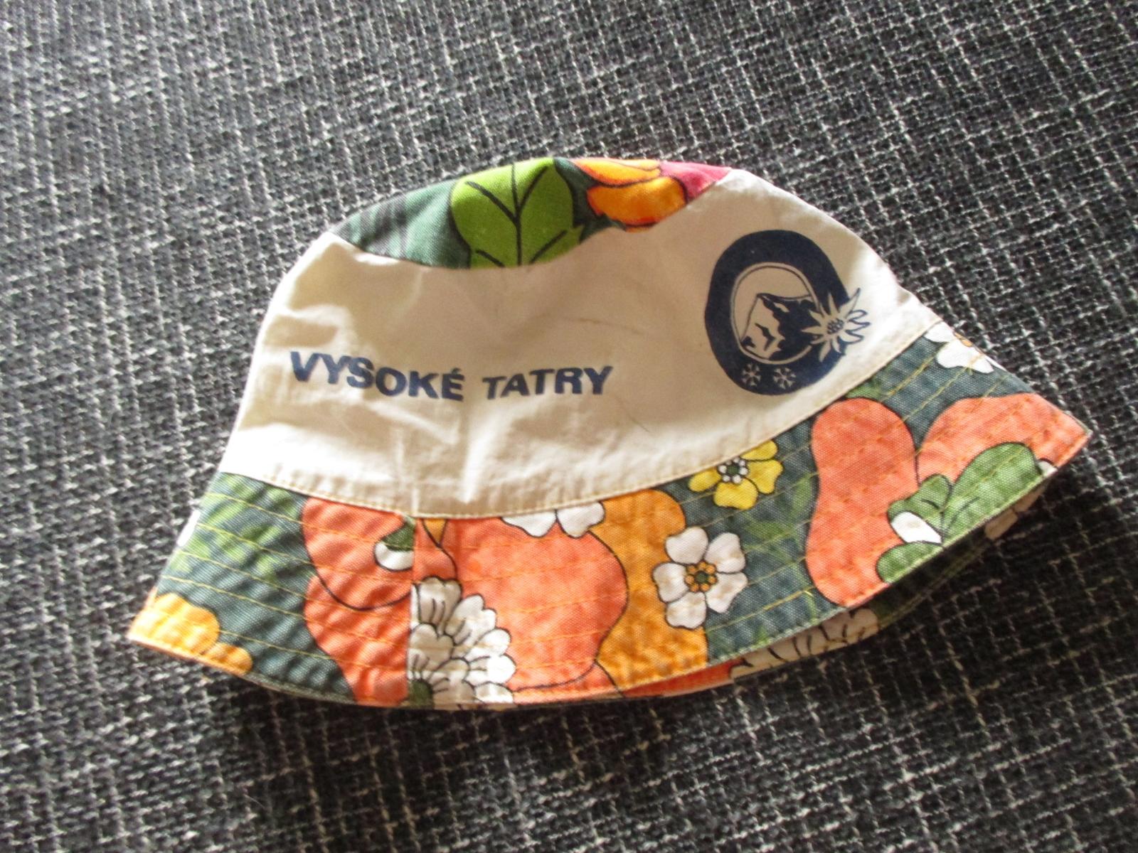 Starý dětský turistický klobouček Vysoké Tatry ČSSR - Sběratelství