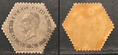 1861 Belgie Leopold I TG1Aa * (kat. 2400 EUR)