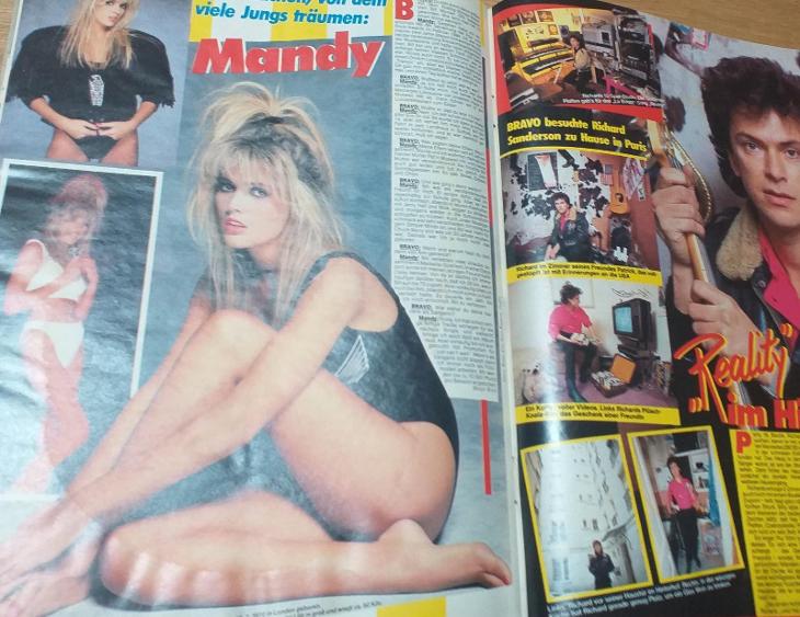 BRAVO-8 1987 MANDY,CURE,NENA ATD - Knihy a časopisy