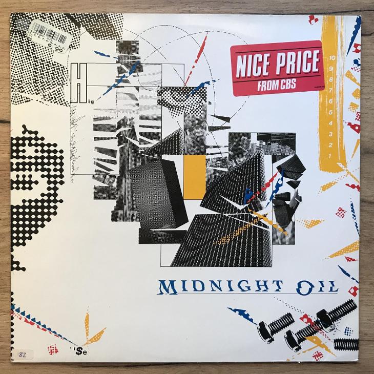 MIDNIGHT OIL-10,9,8,7,6,5,4,3,2,1-LP 1982 CBS VG+  - LP / Vinylové desky