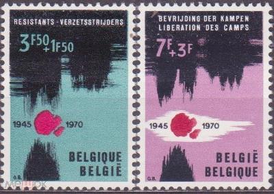 BELGIE, **, 1970 rok, VYPRODEJ od 1 Kč