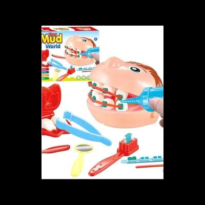 Dětská kreativní hra Mud World inf-489, sada pro zubní lékaře